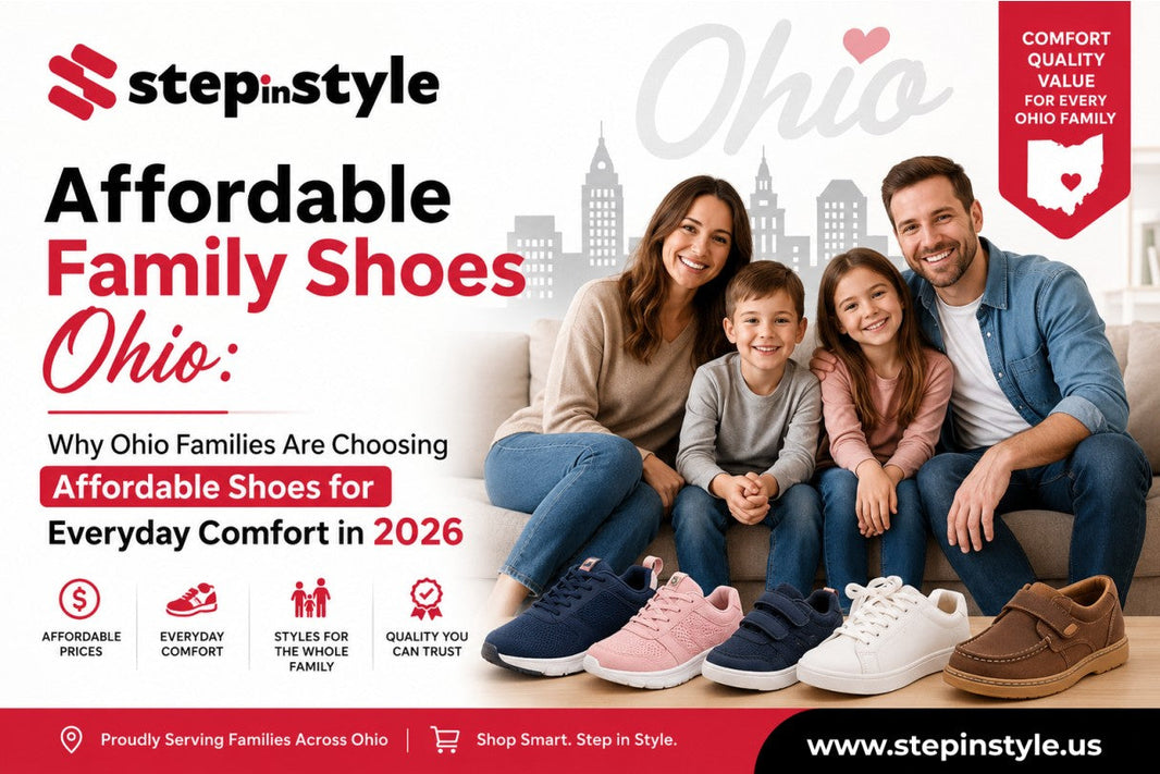 Affordable Family Shoes Ohio: Why Ohio Families Are Choosing Affordable Shoes for Everyday Comfort in 2026