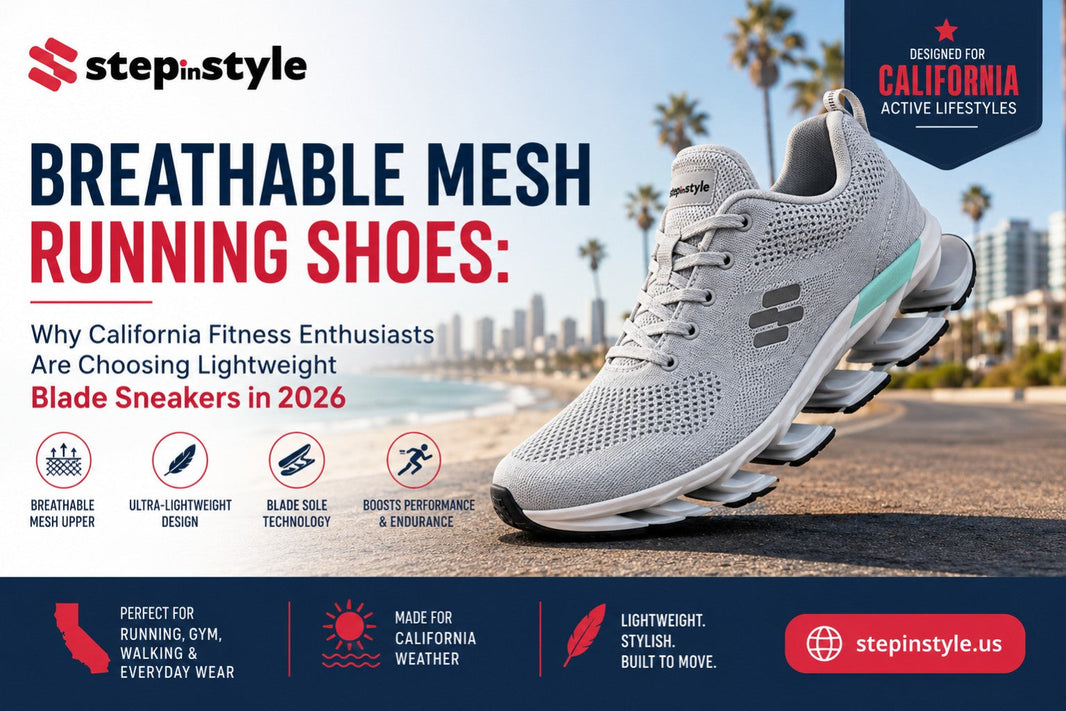 Breathable Mesh Running Shoes: Why California Fitness Enthusiasts Are Choosing Lightweight Blade Sneakers in 2026