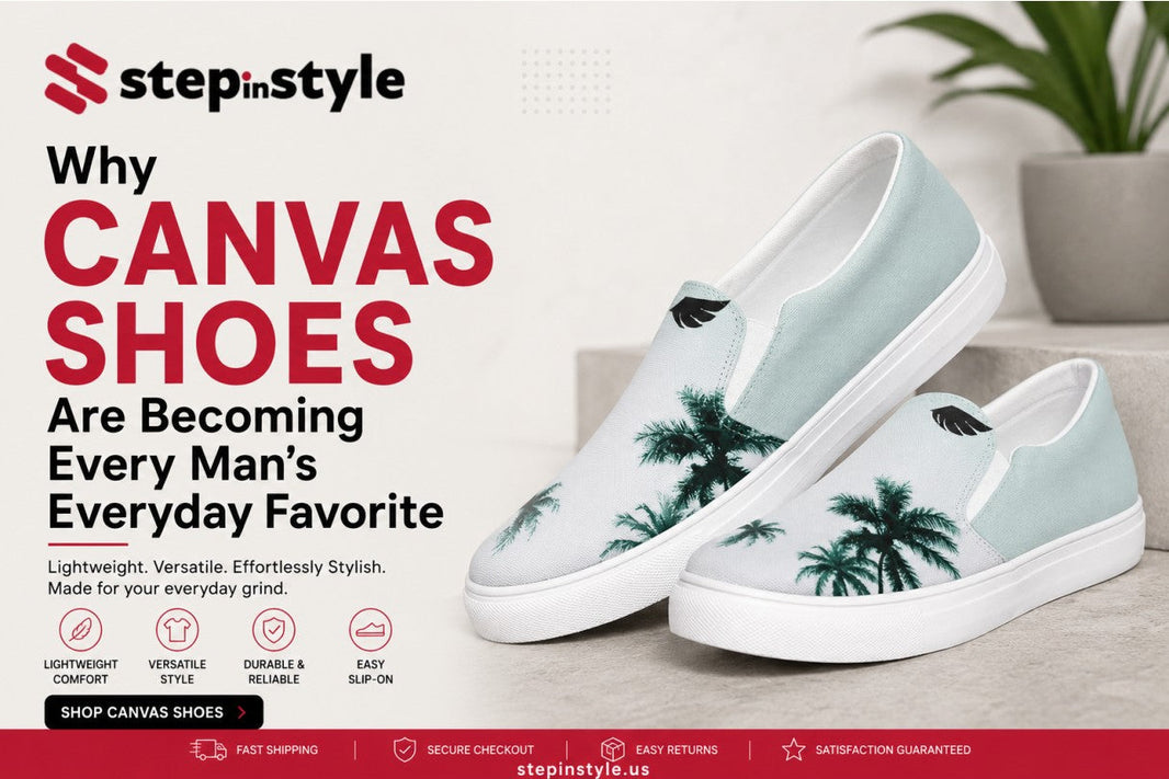 Why Canvas Shoes Are Becoming Every Man's Everyday Favorite