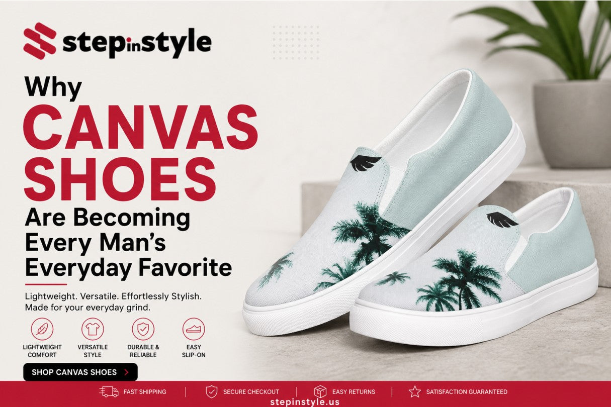 Why Canvas Shoes Are Becoming Every Man's Everyday Favorite