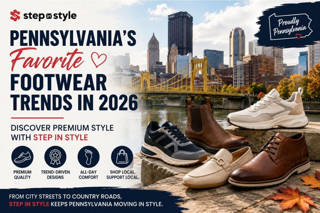 Pennsylvania's Favorite Footwear Trends in 2026: Discover Premium Style with Step In Style