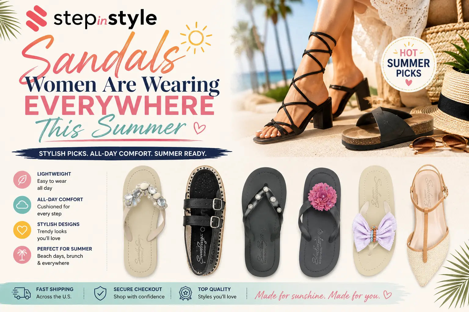 The Sandals Women Are Wearing Everywhere This Summer