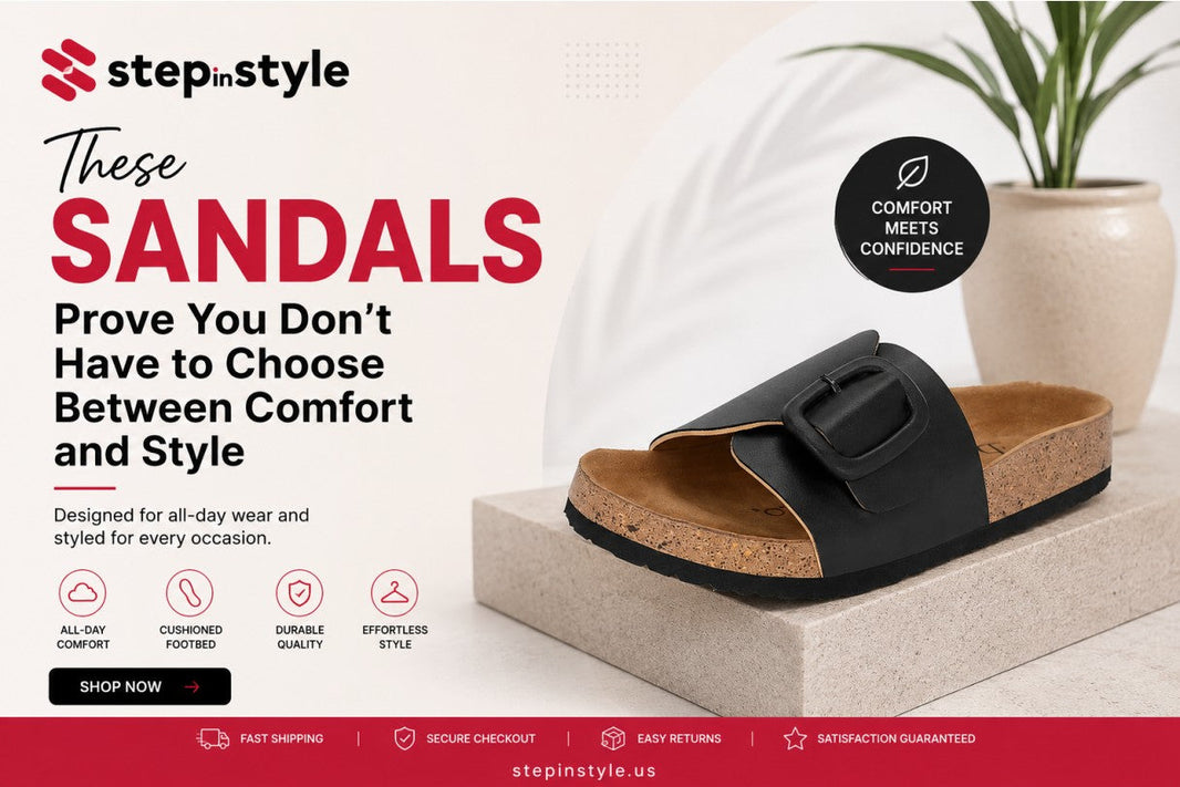 These Sandals Prove You Don't Have to Choose Between Comfort and Style