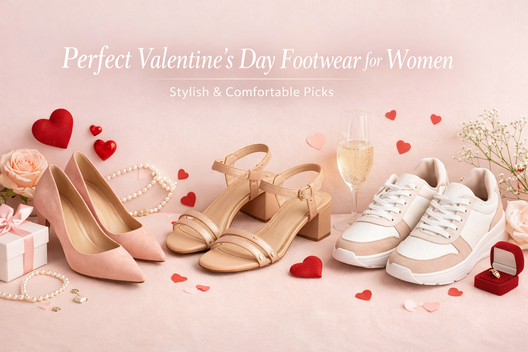 Perfect Valentine’s Day Footwear for Women: Stylish & Comfortable Picks