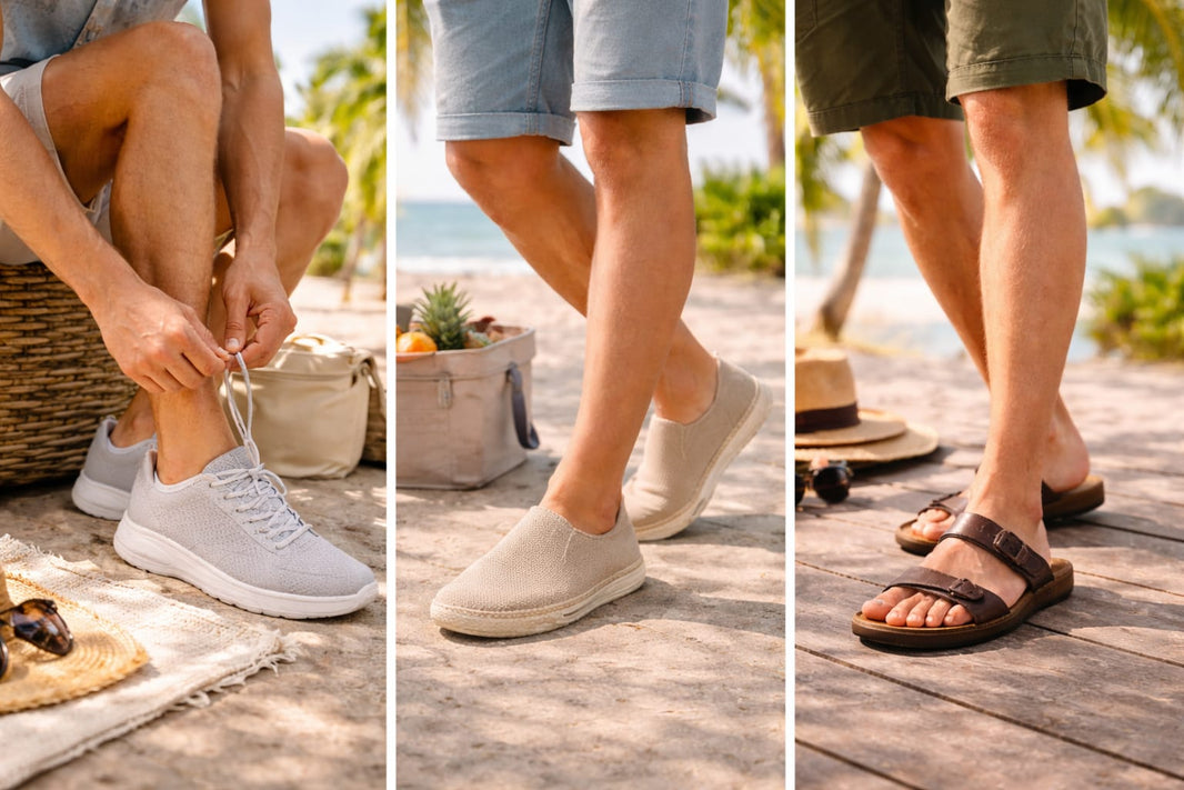 mens summer casual slip on shoes