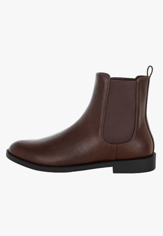 Sigrun Faux Leather Chelsea Boots