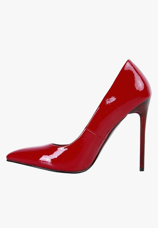 Personated Stiletto Heel Pumps
