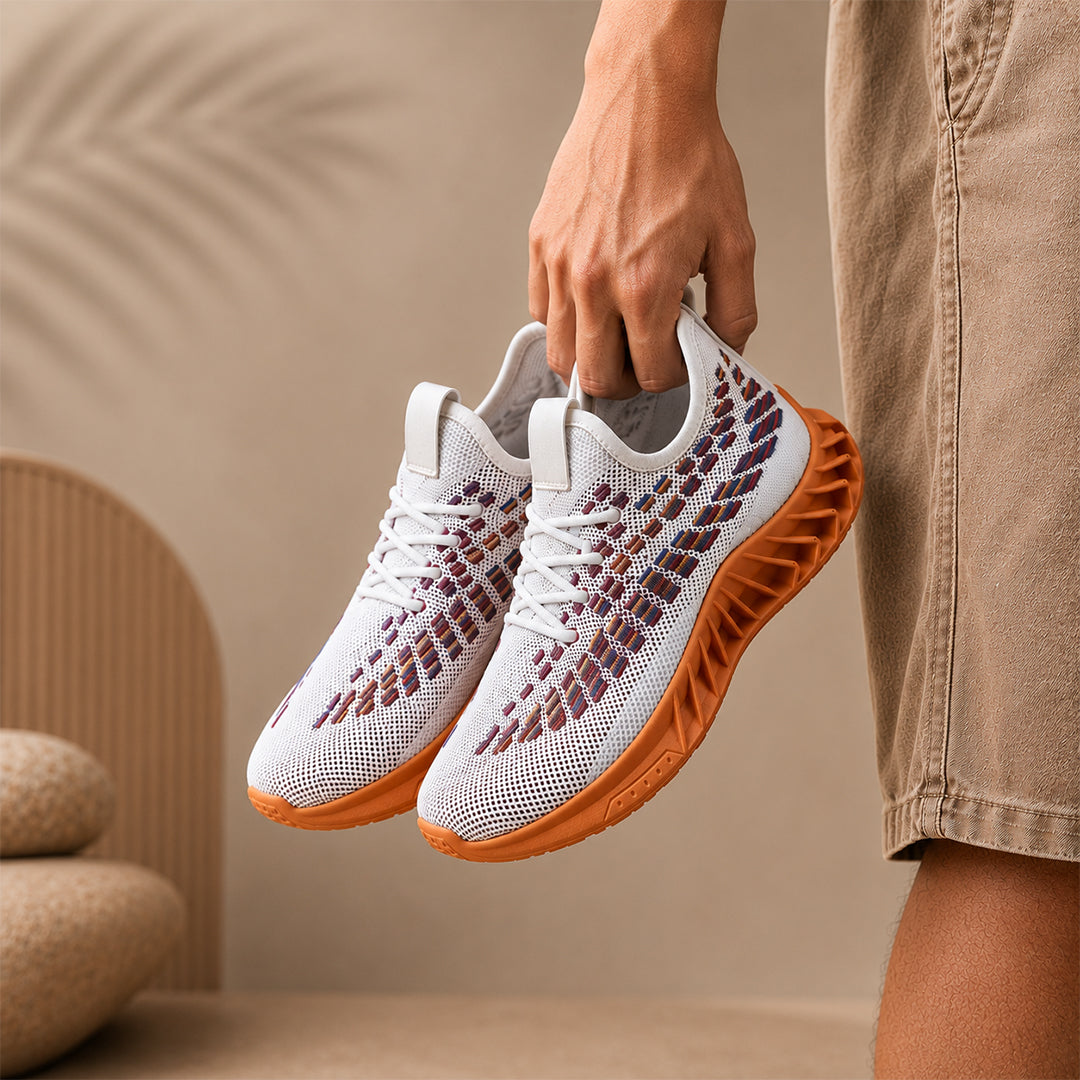 Men's Flying Weave Breathable Casual Shoes