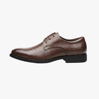 stylish men's formal oxford shoes - Brown