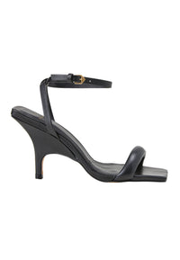 comfortable high heel sandals top view modern design
