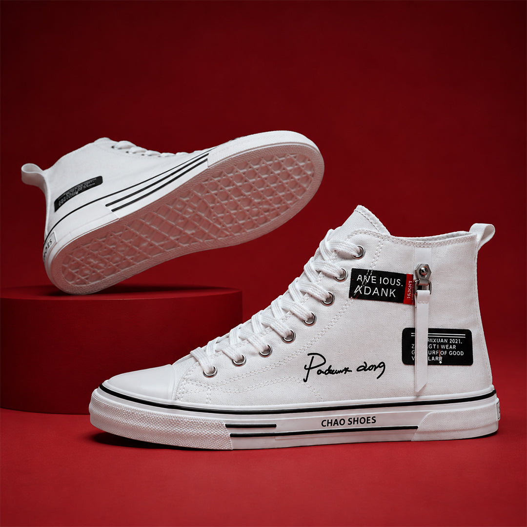 High top board shoes canvas shoes
