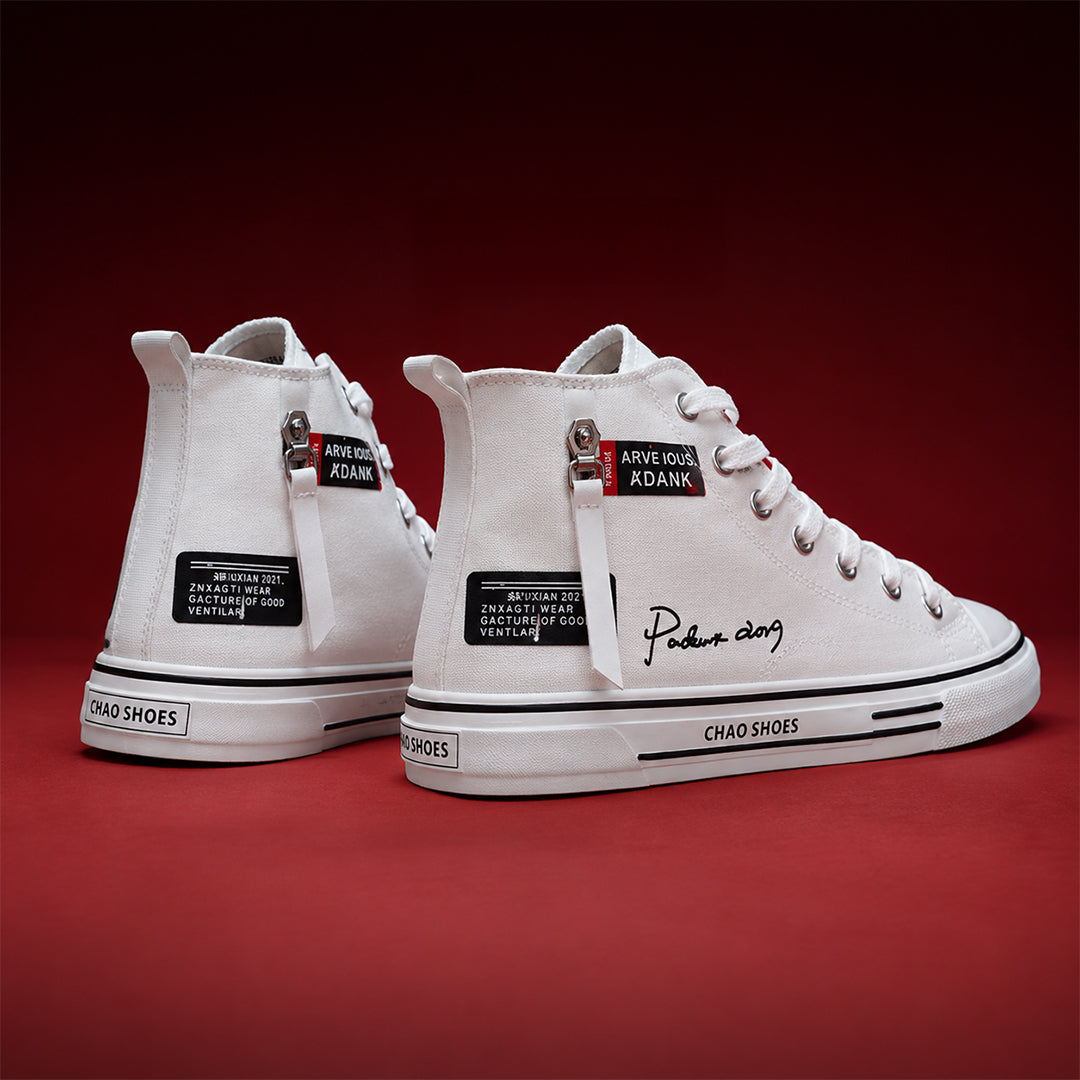 High top board shoes canvas shoes