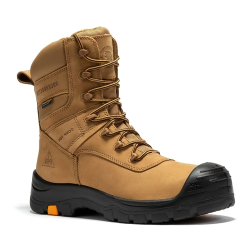 Men's Brown 8 inch Waterproof Composite Toe Work