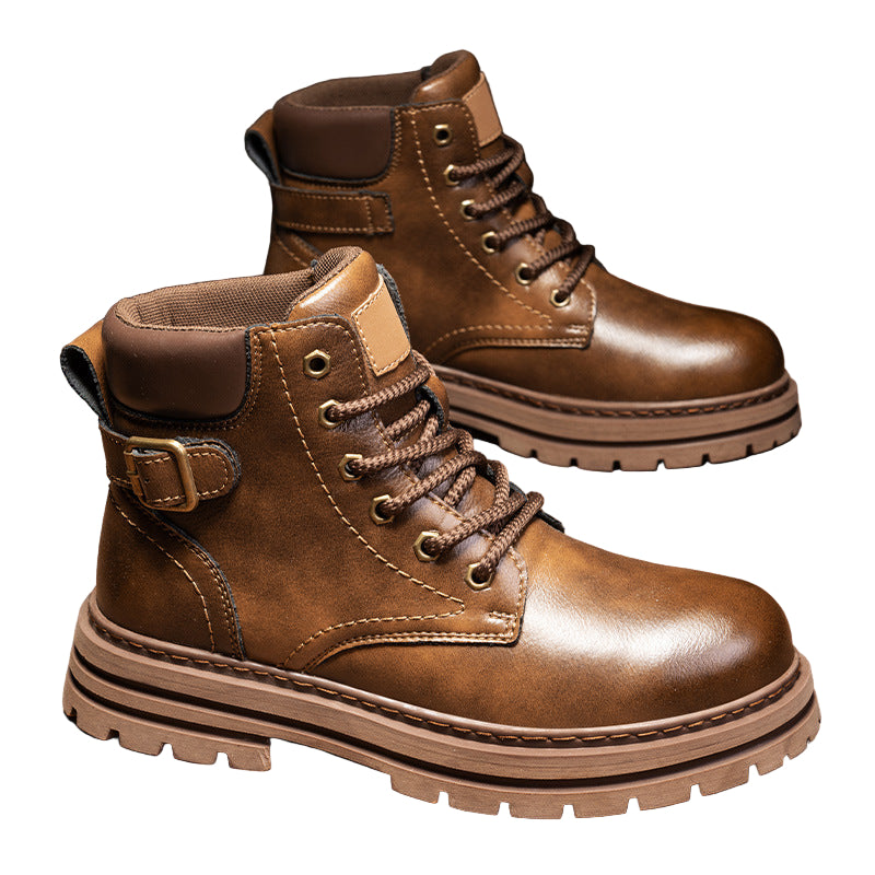 Martin boots autumn and winter retro high top men's workwear boots