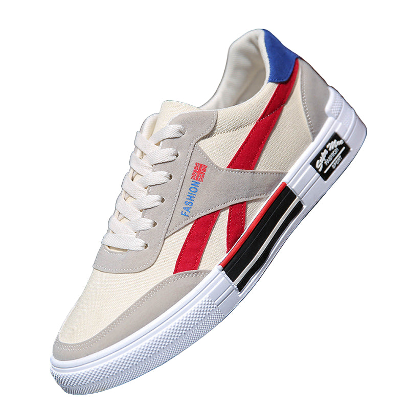 Men's breathable canvas shoes board shoes casual shoes