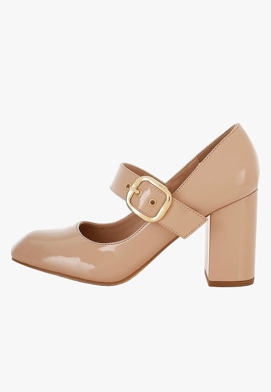 Primula Block Heel Mary Jane Sandals
