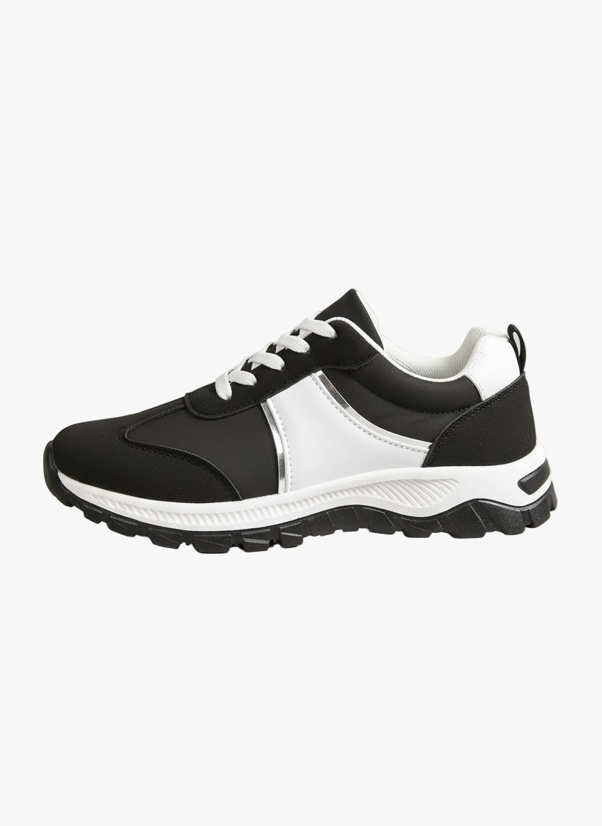 Contrast Lace Up Sneakers