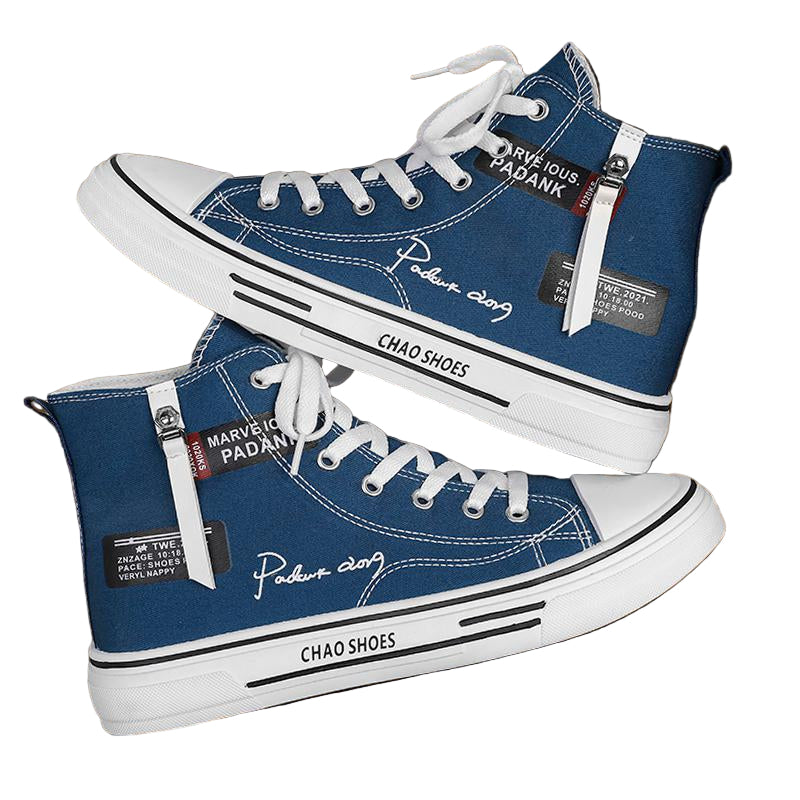 High top board shoes canvas shoes