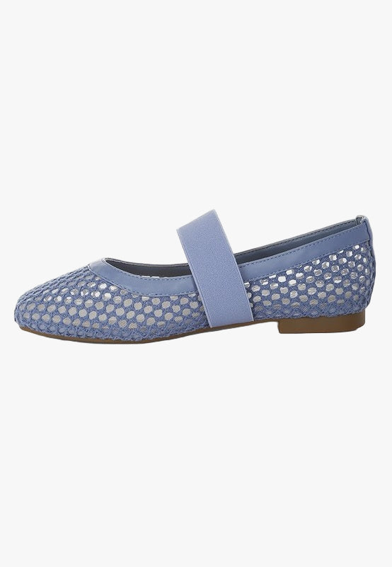 Nayela Mid-Foot Strap Ballerinas