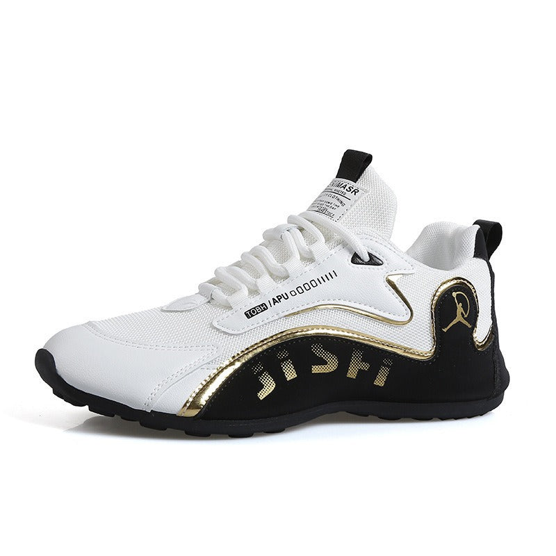 New men's shoes - leather surface