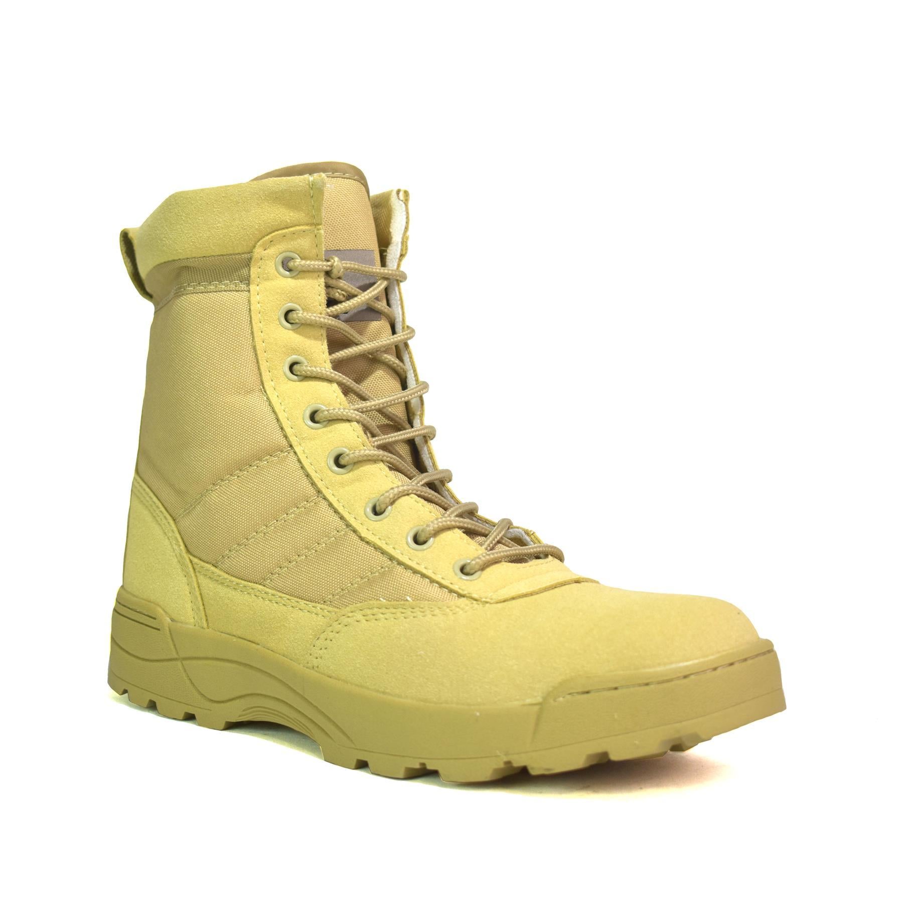Men's Sand Combat Boots