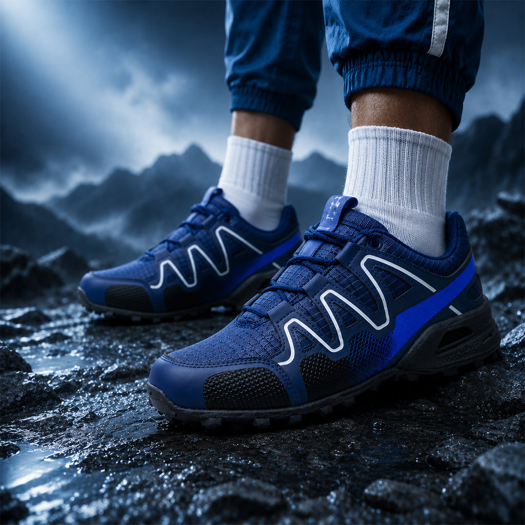 Men's Navy Outdoor Combat Boots