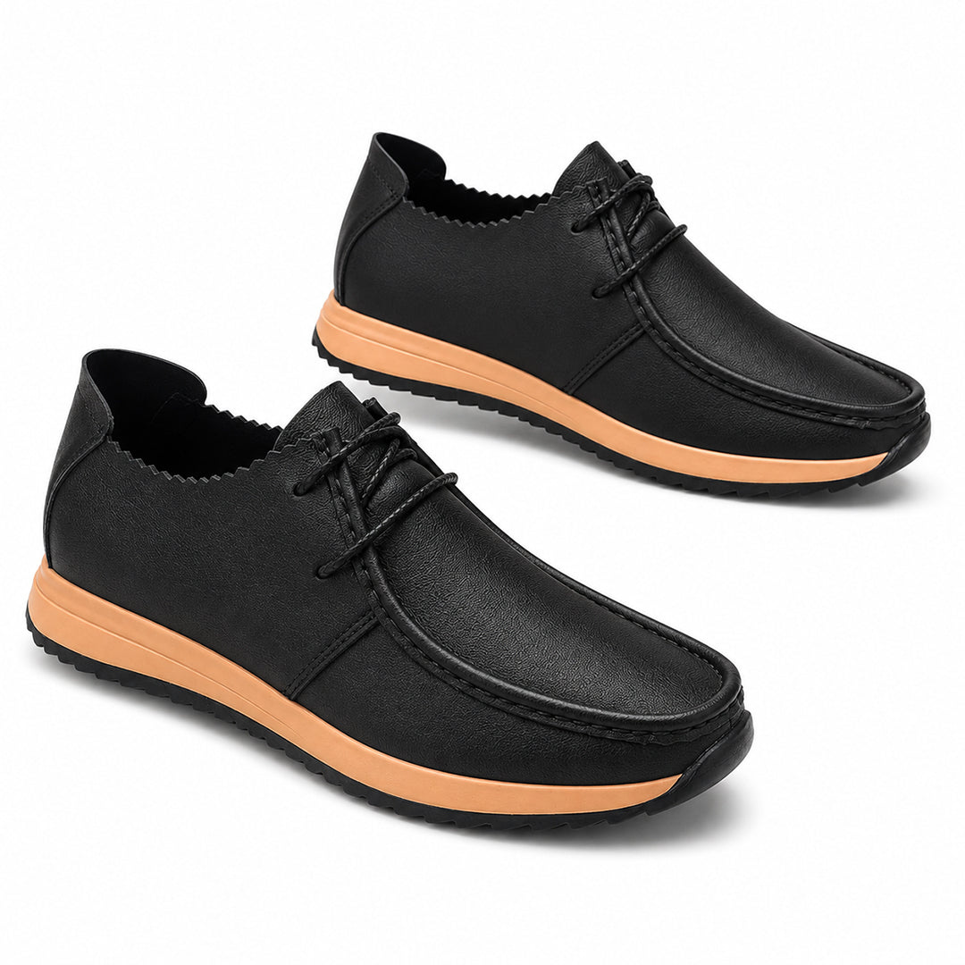 Men's Breathable Casual Leather Shoes