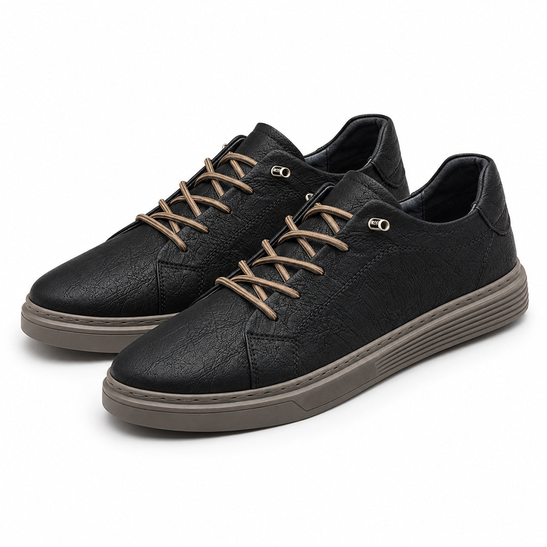 Men’s Lace-Up Oxford Leather Shoes