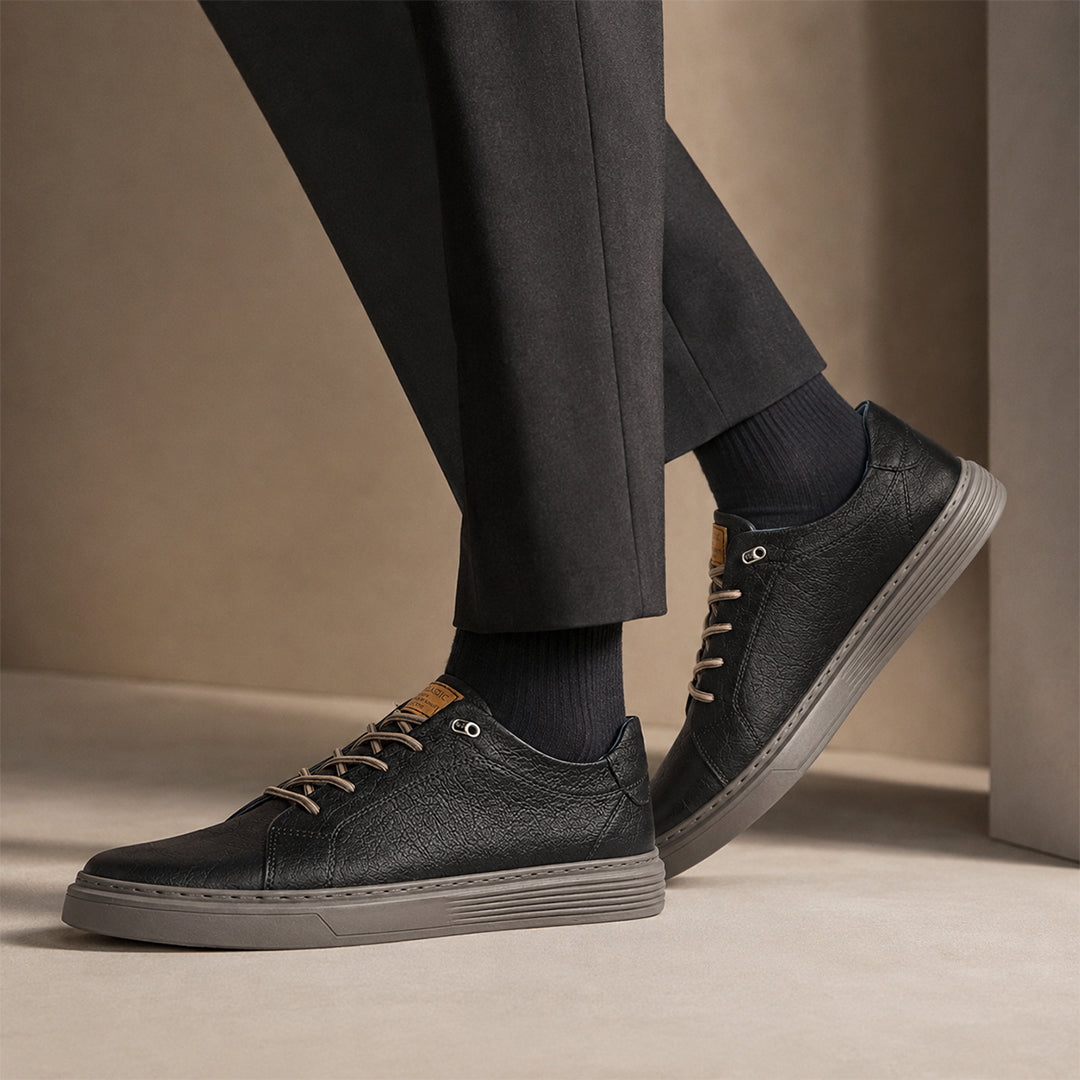 Men’s Lace-Up Oxford Leather Shoes