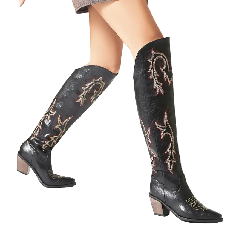 Western Cowboy Boots for Women: High Heels