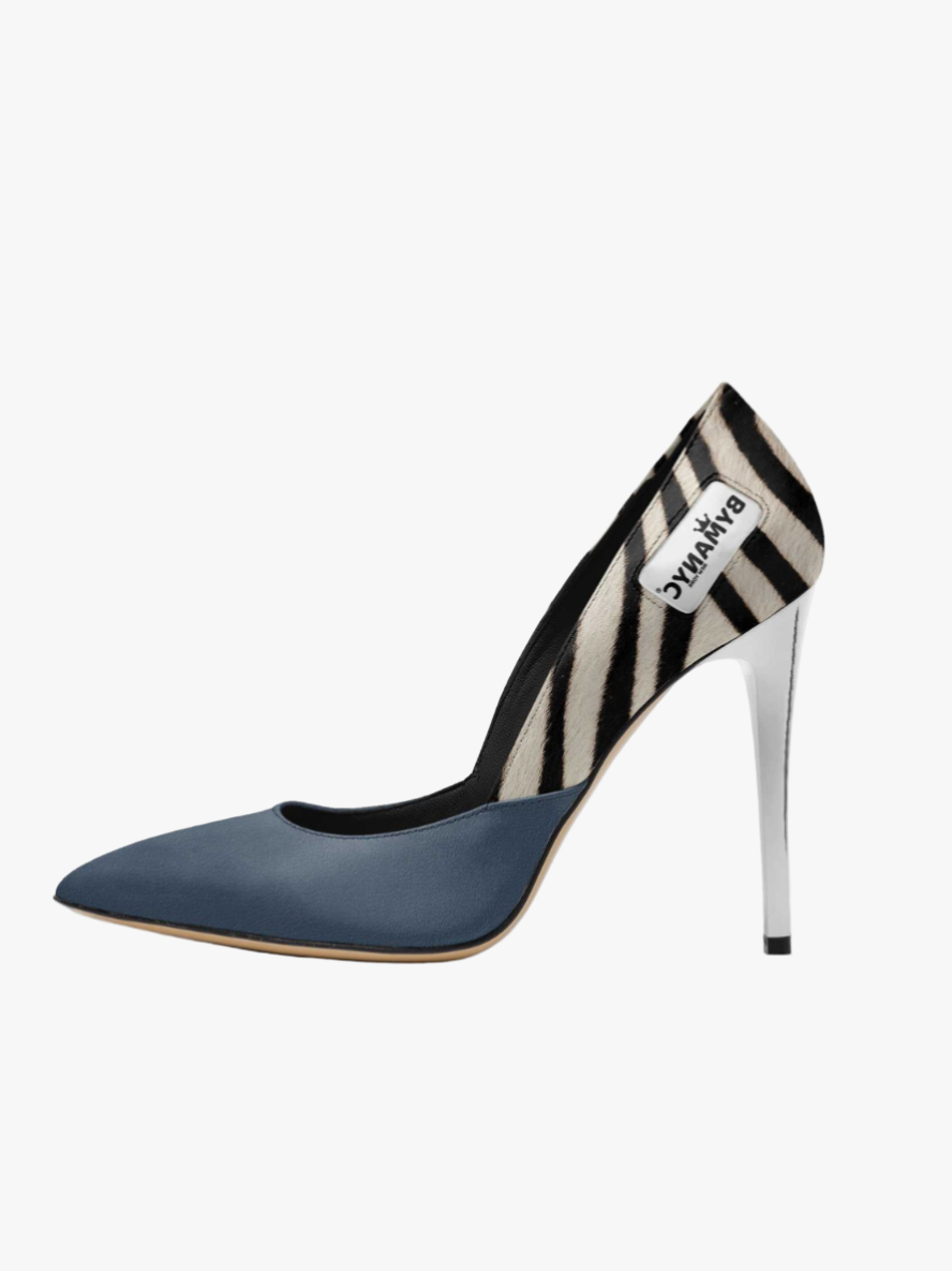 Vegan Women’s Stiletto Shoe – HARLEM Noir Luxe