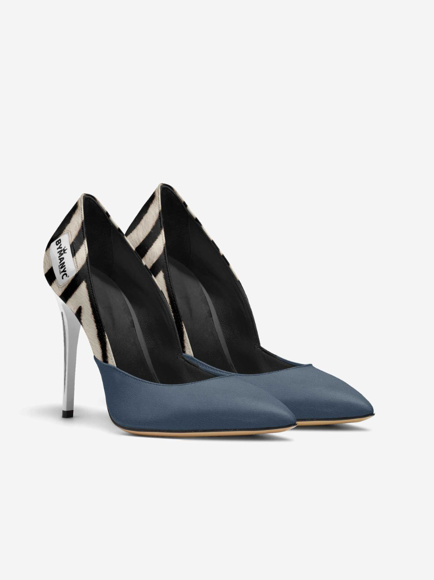 Vegan Women’s Stiletto Shoe – HARLEM Noir Luxe