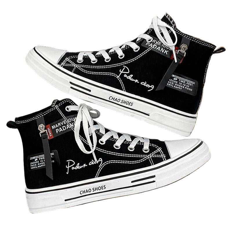 High top board shoes canvas shoes
