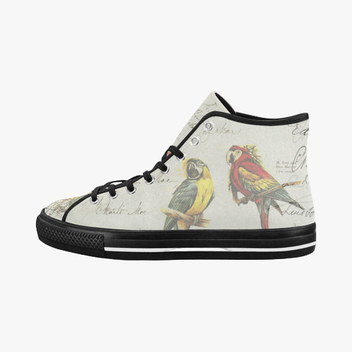 Women's All Over Print Canvas Sneakers
