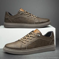 Men’s Lace-Up Oxford Leather Shoes
Brown