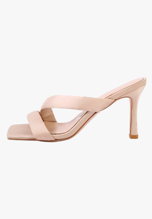 Spice Up Dual Strap Heel Sandals