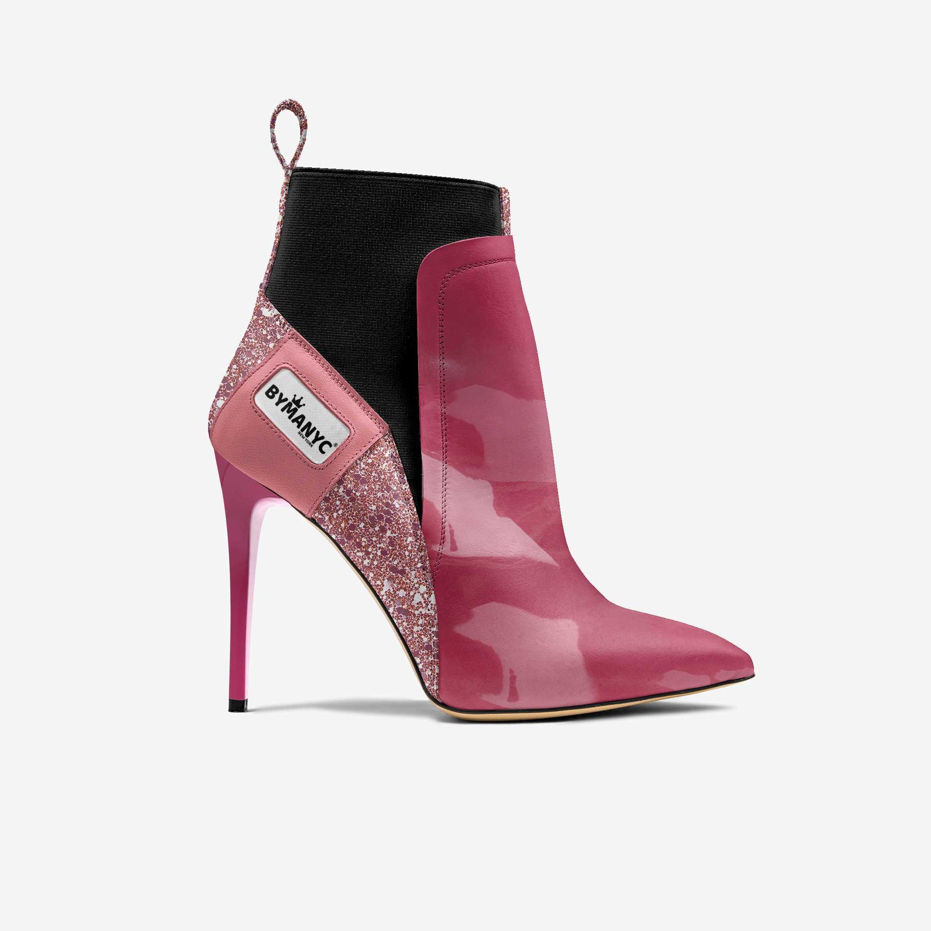 Vegan Heeled Shoe Women - Soho Pink Blaze