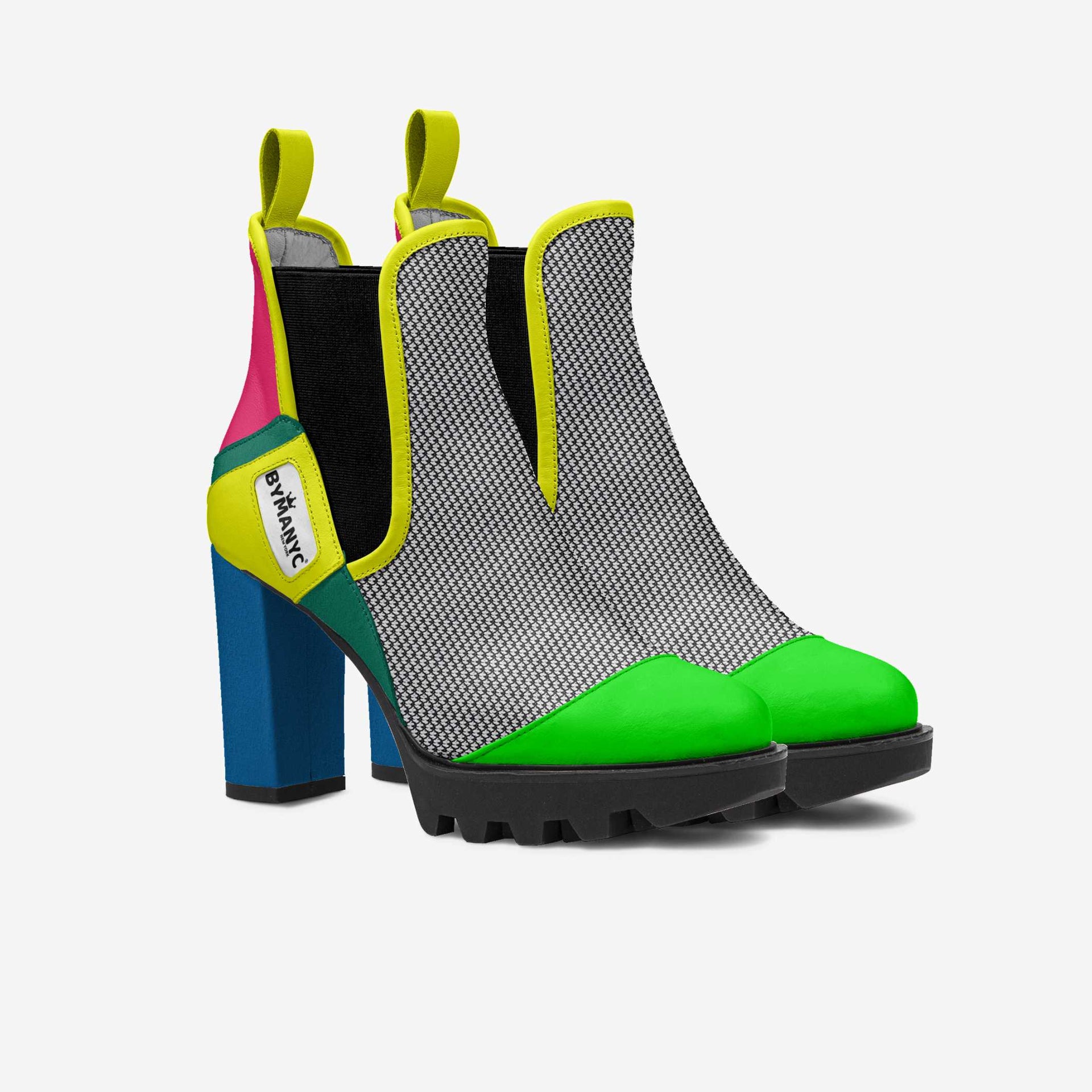 Vegan Urban Elastic Boot-Midnight Black