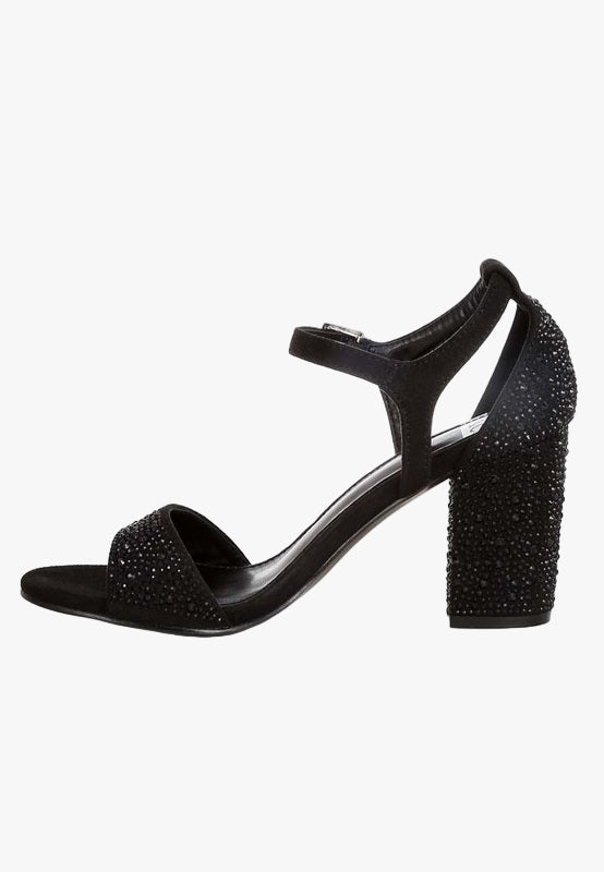 Navoli Rhinestones Embellished Sandals