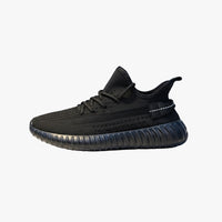 Women`s Black Sporty Fly Knit Sneaker
