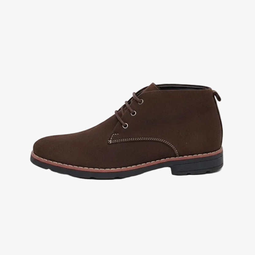 brown suede chukka boots for men