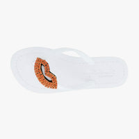 womens rhinestone flip flops stylish flat summer sandals
