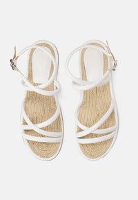 mangara angico leather sandals side view for women casual wear
