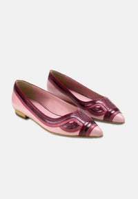 Women’s Ballerina Flats – Begonia Pink