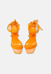 womens high heel strappy sandals side view fashion
