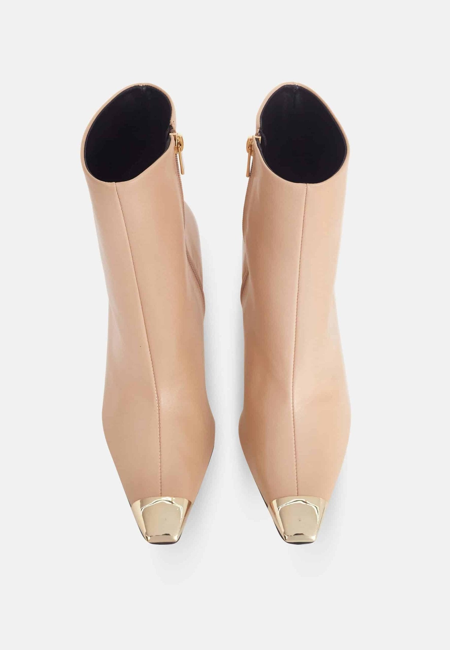 womens ankle boots front view modern stylish look
