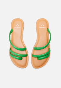 womens lightweight leather slippers walking sandals