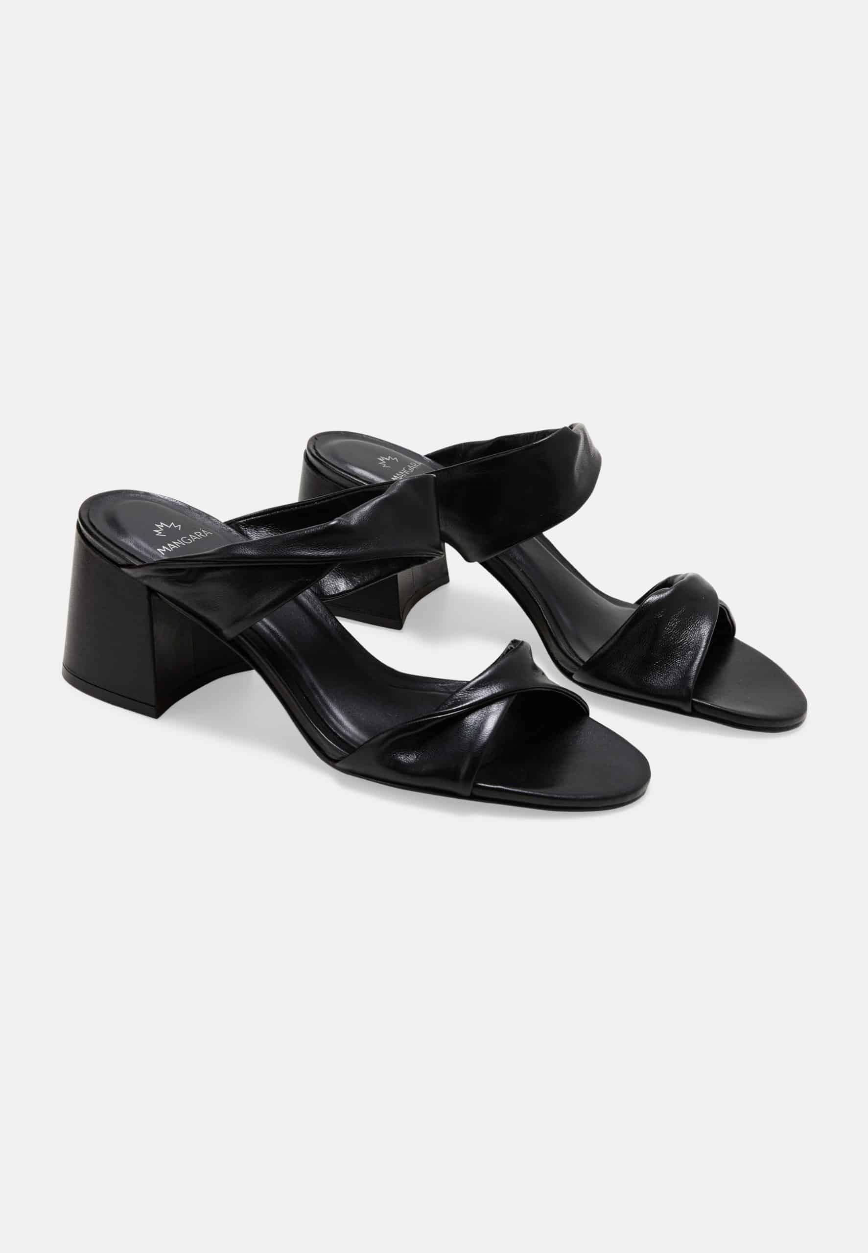 womens trendy heel mules casual elegant footwear