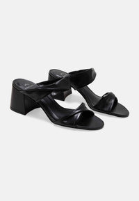 womens trendy heel mules casual elegant footwear