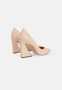 womens elegant block heel shoes office and party wear